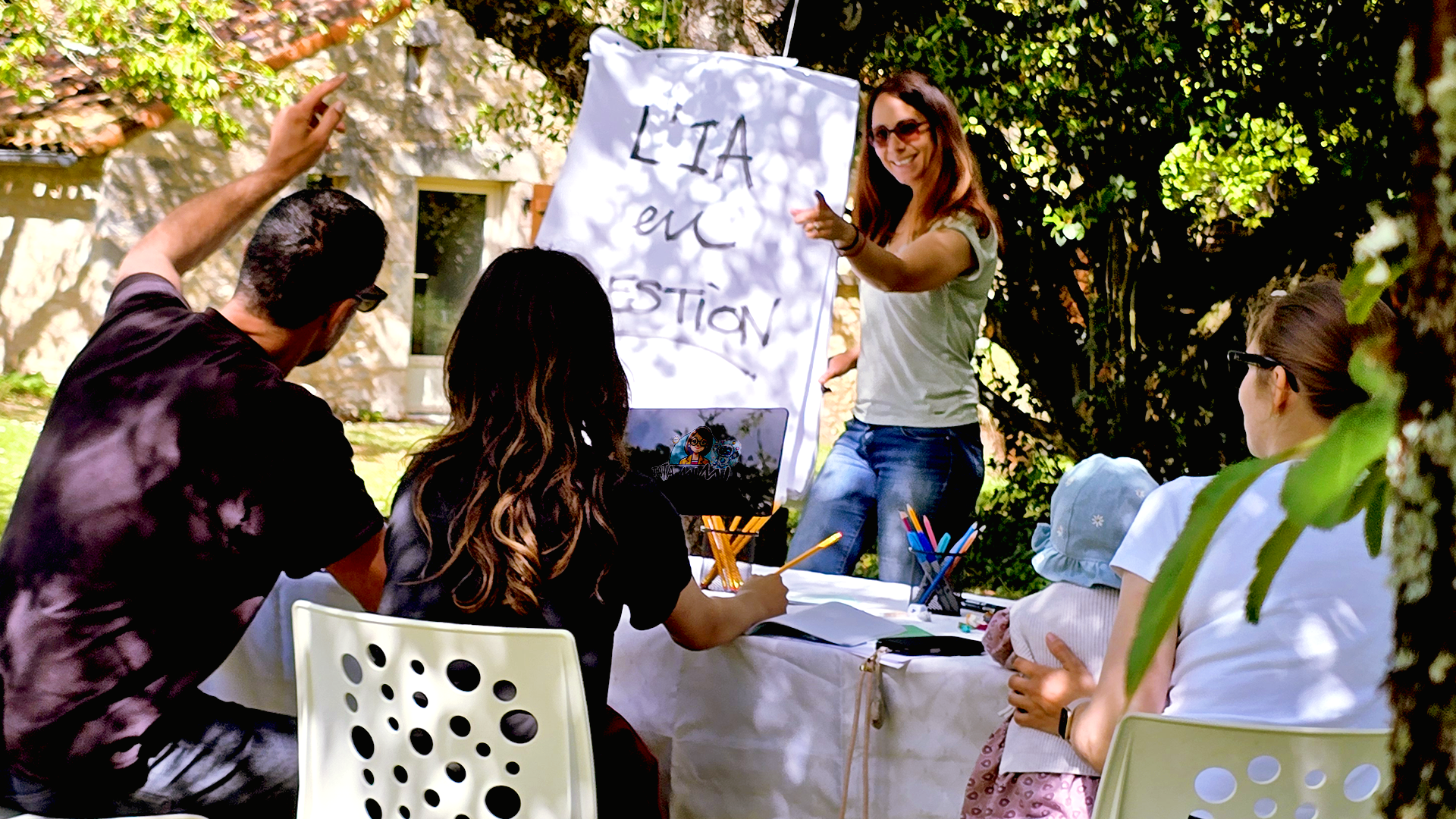 Atelier en extérieur