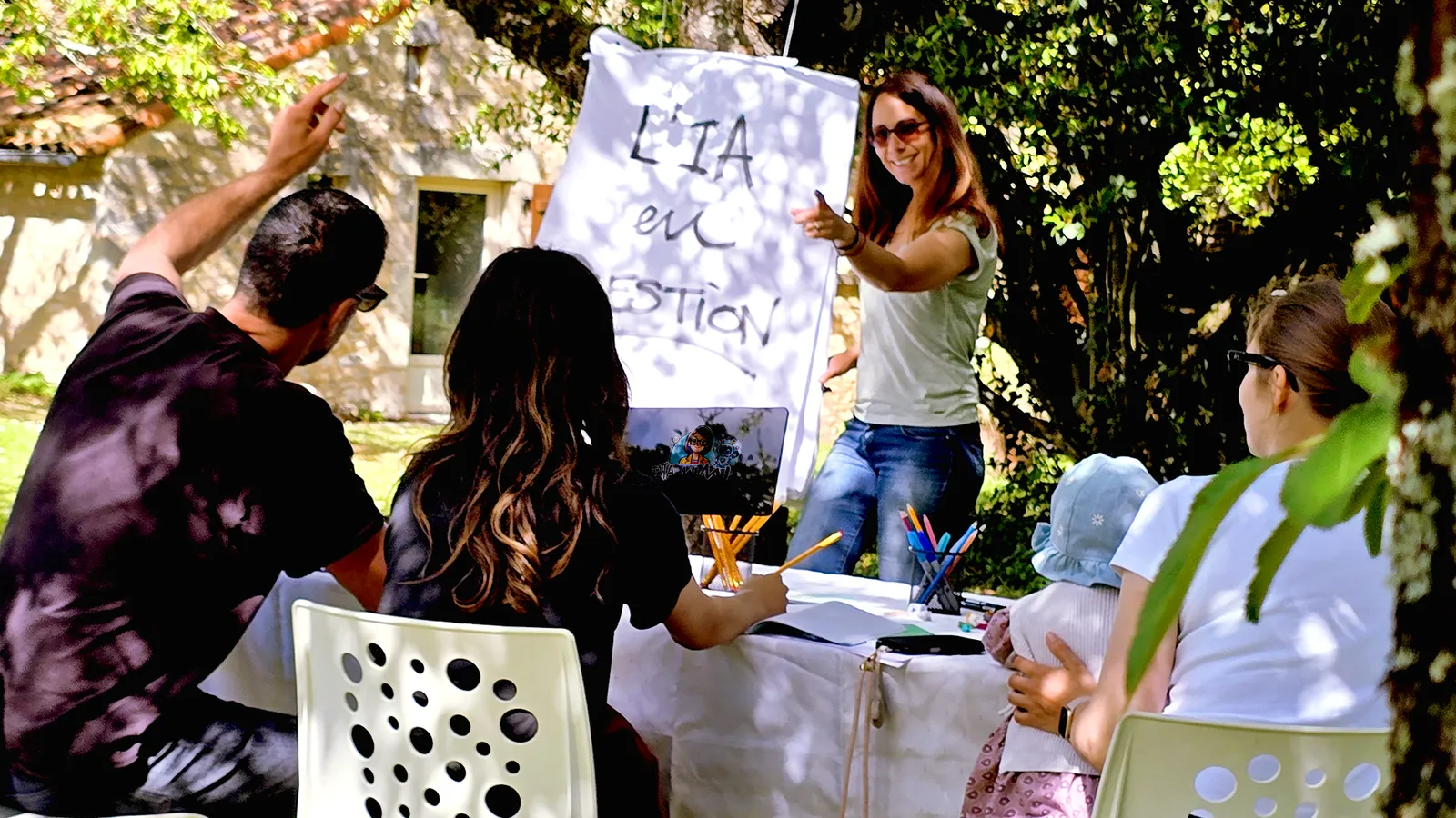 Atelier en extérieur